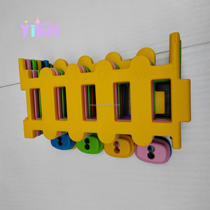 Morbido parco giochi per interni/esterni in plastica colorata gioco di recinzione Pe all'aperto Soft Play per bambini box per bambini - Product Image 2