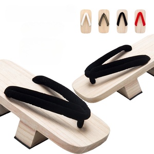 Sandalias Japonesas Planas <span class=keywords><strong>de</strong></span> <span class=keywords><strong>Madera</strong></span> para Hombre, Estilo Geta Kimono, <span class=keywords><strong>Chanclas</strong></span>, Zapatos <span class=keywords><strong>de</strong></span> Cosplay, Sandalias Tradicionales Japonesas <span class=keywords><strong>de</strong></span> <span class=keywords><strong>Madera</strong></span> para Hombre - Product Image 2