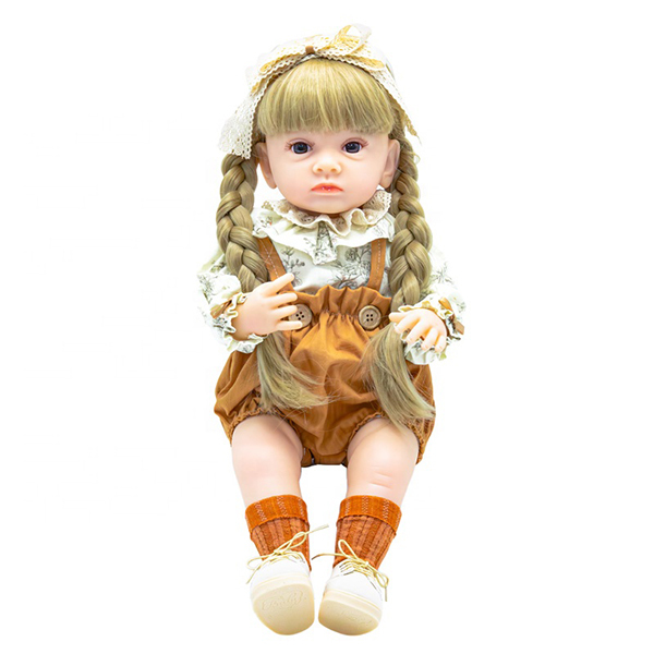 Dolls Reborn Baby Doll Little Girl 22 Inch Real Life Toddlers Doll Toy