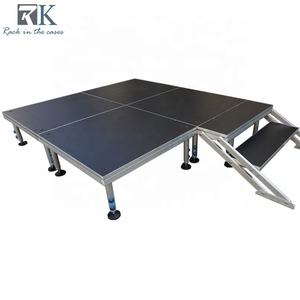 Escenarios Portátiles de Fácil Instalación de 1x1m, Escenario Móvil de Aluminio para Conciertos al Aire Libre - Product Image 1