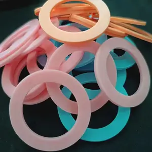 Phổ biến nhất Silicone Gasket nhà sản xuất Silicone phẳng tròn Gasket Gasket silicon