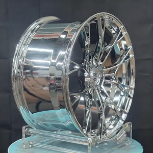 Jantes forgées concaves pour passagers 18 19 20 pouces 5x112 5x114.<span class=keywords><strong>3</strong></span> 5x120 Snowflake Chrome Silver Alloy Jantes personnalisées pour BMW <span class=keywords><strong>Audi</strong></span> - Product Image 6