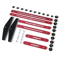 Kit de Mesure de Précision pour Escaliers : Règle de Mesure de Marches, Gabarit de Cadre d'Étagère d'Escalier, Outils Manuels pour l'Installation de Rampes d'Escalier DIY