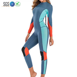 Custom Logo Yamamoto 3Mm Neopreen Vrouwen Duiken Surfen Wetsuit Canyoning Full Body Lange Mouw Rug Zip Duikpak - Product Image 1