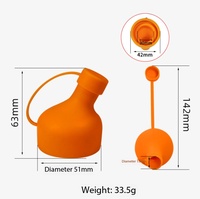 Couvre-bocal en silicone universel anti-fuite pour bouteilles de lait et bocaux en verre, style américain, pour une conservation optimale