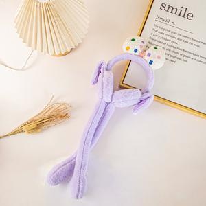 भालू कान हिंग फोल्डेबल एंटी-फ्रीज कार्टून बच्चों के लिए गर्म सर्दियों 100% पॉलिएस्टर कान मफ - Product Image 4