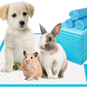 2025 suministros populares para mascotas, almohadilla de entrenamiento desechable a prueba de fugas para perros, rosa, 60*60cm, almohadillas para orinar para perros y cachorros - Product Image 1