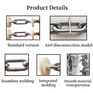 <span class=keywords><strong>Cadena</strong></span> de disco galvanizada en caliente para transporte de piensos-Resistente a la corrosión - Product Image 5