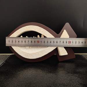 KOMIフィッシュザラストサパーディナーデコレーション絶妙なレジンホームテーブル宗教ディナーデコレーション - Product Image 2