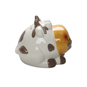 Animal mignon <span class=keywords><strong>Tirelire</strong></span> En Céramique Avec Motif Vache <span class=keywords><strong>Tirelire</strong></span> <span class=keywords><strong>Tirelire</strong></span> Pour Enfants <span class=keywords><strong>Garçon</strong></span> Fille - Product Image 5