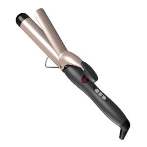 Profession eller hochwertiger elektrischer Haar glätter und Locken wickler Home Salon Verwendung mit LED-Anzeige 360 Spin <span class=keywords><strong>Iron</strong></span> Curler - Product Image 1