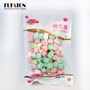 <span class=keywords><strong>Caramelle</strong></span> Marshmallow <span class=keywords><strong>Lunghe</strong></span> a Forma di Cuore con Colori Naturali e Decorazione Floreale - Product Image 6