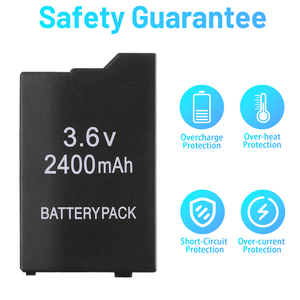 Batería Recargable de Iones de Litio de 3.6V 2400mah para PSP <span class=keywords><strong>2000</strong></span> PSP 3000, Batería de Repuesto - Product Image 3