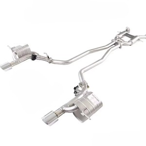 Scarico Centrale ad Alto Flusso in Acciaio Inox 304 con Valvola di Controllo per Dodge Durango 2011-2024 3.6L 5.7L, Modifica Prestazioni Silenziatore - Product Image 6