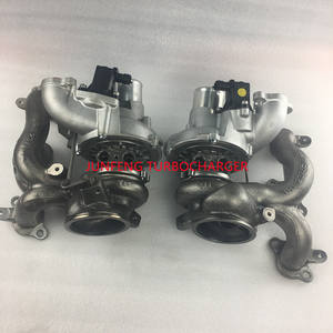 Turbocompresor doble para motor MA1T14, para <span class=keywords><strong>Maserati</strong></span> Q4 <span class=keywords><strong>V6</strong></span> 302370 t M157, 302369, 297710, RHF5 300684 3,0 321 - Product Image 6