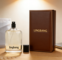 Botol Parfum Kaca Bentuk Tidak Beraturan 100ml Portabel Grosir dengan Logo