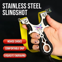 Slingshot en acier inoxydable coloré TOMATO avec catapulte à pression rapide, taille 120x80mm, 225g, pour la chasse en plein air, tir sportif, à partir de 14 ans