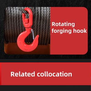 Nouveau treuil électrique chinois 380V, grue de levage pour la construction, 1t2t3t5t10T, hauteurs de levage de 30 à 200 mètres, câble métallique durable - Product Image 4