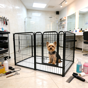 Dog <strong>Cage</strong>, Dog Fence, Home Indoor Pet Fence, Free Combination of Small, Medium and Large Dog Fences - Product Image 2