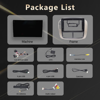 Maisimei Carte Lecteur Multimédia Prend En Charge WiFi/BT/TF Android Lecteur DVD De Voiture Avec Écran IPS POUR HONDA PILOT 9 POUCES LHD 2005-2008