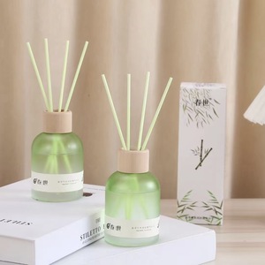 Jaxce – Nouveaux ensembles <span class=keywords><strong>de</strong></span> diffuseurs à bâtonnets d'aromathérapie longue durée, huiles essentielles, encens, pour maison, chambre, salle <span class=keywords><strong>de</strong></span> bain, jardin, contenant en verre, sans alcool - Product Image 1