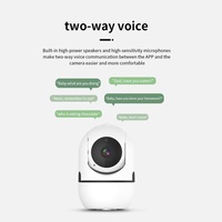 1080p AI pelacakan otomatis Mini nirkabel IP CCTV kamera keamanan jaringan Wifi Webcam CMOS pencitraan Sensor Cloud opsi penyimpanan Data