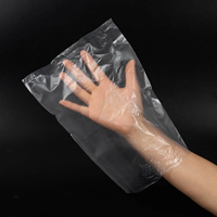 Sac ouvert à dessus plat en polyéthylène LDPE personnalisé suremballage pochette debout avec joint inférieur pour l'utilisation d'emballage d'impression offset