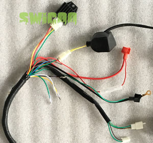 Super nouveau <span class=keywords><strong>faisceau</strong></span> de câblage électrique pour 50-125cc Quad ATV Go Kart Taotao Kazuma Buggy-systèmes de carrosserie de <span class=keywords><strong>moto</strong></span> - Product Image 3