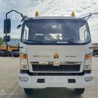 Camion de dépannage Sinotruk Howo 4x2 à plateau plat, 5 tonnes, véhicule léger de récupération routière pour le remorquage et le sauvetage sur les scènes d'accident de petite voiture