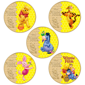 Popolare Moneta Commemorativa <span class=keywords><strong>di</strong></span> <span class=keywords><strong>Winnie</strong></span> <span class=keywords><strong>the</strong></span> <span class=keywords><strong>Pooh</strong></span>, Distintivo in Metallo Pressofuso, Regalo Confezionato Singolarmente, Souvenir in Metallo - Product Image 1