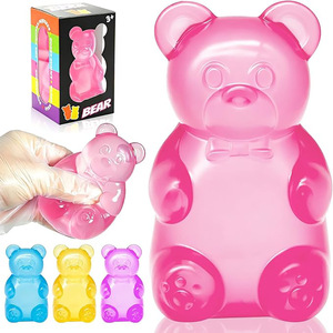 Ositos de Peluche Suaves y Brillantes de Venta Caliente, Textura Blanda, Rebote Lento, Ideales para Jugar y Aliviar el Estrés - Product Image 4
