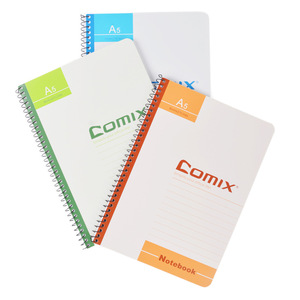 Cuaderno Espiral Comix A5 50 Páginas Rayadas para Uso en Oficina - Product Image 1