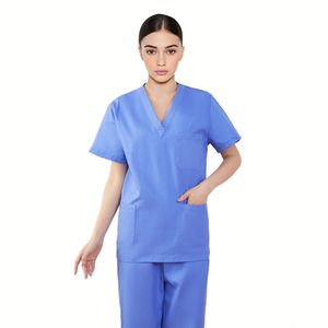 Custom Logo Top Quality Hospital Nursing Uniform Uniform Womens <b>Scrub</b> <b>Set</b> - Product Image 3