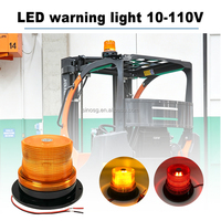 SG SG-SR4 DC10-110V 5W Luz Estroboscópica LED con Base Magnética IP67 CE UKCA ECE para Montacargas y Equipos de Construcción