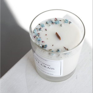 Vela artística de cera de soja sostenible AIKUN - Vela de cristal perfumada hecha a mano con etiqueta personalizada para yoga, meditación, festividades, Pascua y bares - Product Image 6