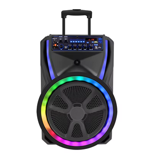Double haut-parleurs de karaoké sans fil 12 "pouces Système audio Haut-parleur Bluetooth pour fête Haut-parleur portable 60W à haut volume - Product Image 2