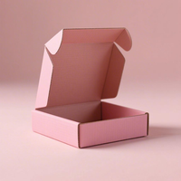 Caja de Cartón Corrugado Impresa Personalizada con Logotipo, Caja de Envío Plegable para Ropa, Cosméticos y Regalos