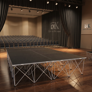 18mm Lightweight Platform Stage with Lock System Portable Stage Platform - Product Image 3