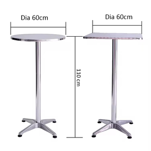 Nhà máy nóng bán hiện đại Nhôm Vòng Kem chống nắng bền thanh bảng quán rượu nhỏ bảng - Product Image 1