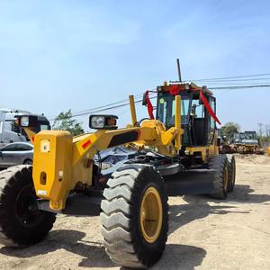 Motoniveladora China en buen estado, equipo de construcción de carreteras usado, motoniveladora GR2153 de 16.5 toneladas con motor potente - Product Image 2