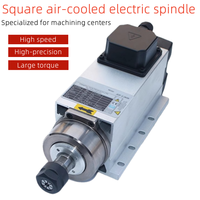 Moteur de broche de machine à plaquer les chants 380V-1800rpm -3.5KW moteur de broche cnc prise en charge de la personnalisation