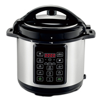 Cuisinière à pression intelligente 6L 8L 12L, cuiseurs à riz électriques en acier inoxydable 5L 10L avec 14 préréglages