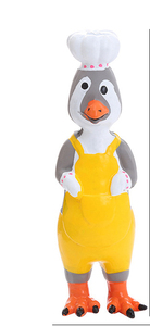 Giocattoli per Cani in Gomma: Confezione da 5 Pezzi (Pollo, Agnello, Hamburger) Senza Imbottitura, con Corda, Palla in Pelle Interattiva, Luminoso e Fischietto - Product Image 5