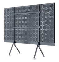Système Android d'affichage à LED interactif intérieur P1.25 à support libre de 220 pouces avec fonctionnalités de tableau blanc pour les réunions de conférence