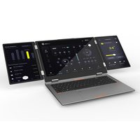 Livraison gratuite Intel I7-12700H 14 cœurs 20 threads 16 pouces + 10,5 pouces * 2 Triple écran tactile étendu WIFI 6 Ordinateur portable de bureau professionnel