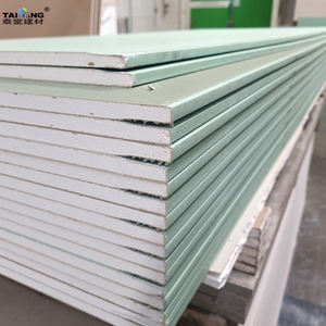 Panel de Yeso Impermeable con Revestimiento de Papel, Placas de Yeso, Plancha de Gypsum, Sheetrock, Placa para <span class=keywords><strong>Techo</strong></span> <span class=keywords><strong>Falso</strong></span> BA13 - Product Image 5