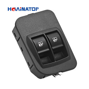 HOWINATOP Nouveau bouton de commande de lève-vitre électrique 735461275 8 broches avec cadre pour Citroën Nemo <span class=keywords><strong>Peugeot</strong></span> <span class=keywords><strong>Bipper</strong></span> - Product Image 4
