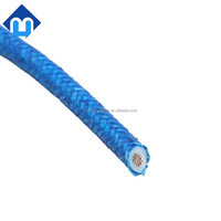 1,5mm 2,5mm 4mm 6mm 10mm Hitzebeständiger Flexibler Silikon-Isolierter Glasfaser-Geflechteter Draht für Industrielle Heizmaschinen