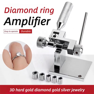Outils manuels pour bijoux Outil d'extension d'anneau en métal cuivré or et argent Extension d'anneau <span class=keywords><strong>de</strong></span> civière pour la fabrication <span class=keywords><strong>de</strong></span> bijoux - Product Image 1