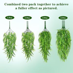 Plantas Artificiales Colgantes de Hierba Persa, Decoración de Pared <span class=keywords><strong>Artificial</strong></span>, Plantas Decorativas para Exteriores, Venta al por Mayor de Plantas Artificiales para Pared - Product Image 3